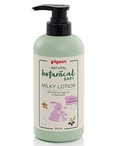 Pigeon: Natural Botanical Baby Milky Lotion 500ml
