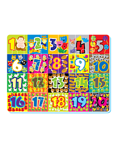 Sunta: 24pcs Heat Transfer Printed Puzzle | Numbers Jigsaw Puzzle - 20% OFF!!