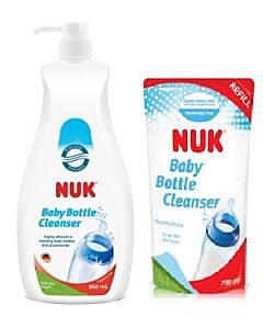 NUK: Baby Bottle Cleanser 950ml + 750ml (Refill Pack) - 15% OFF!