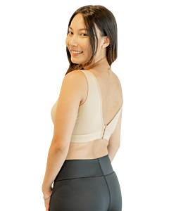 Boss Mama: Real-Support Nursing Bra - M (Nude)