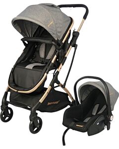 Babydoes: Pronto RTS Travel System (Mid Grey)