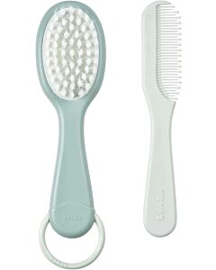 Beaba: Baby Brush & Comb (Green Blue)