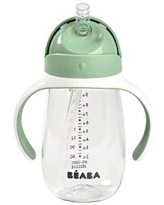 Beaba: Straw Cup 300ml (Sage Green)