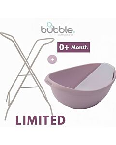 Bubble: Bundle Set [Bathtub + Bath Stand] (Lilac)