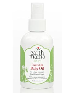 Earth Mama Baby Calendula Baby Oil 120ml - 10% OFF!!