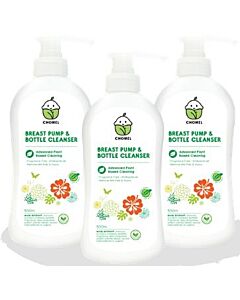 Chomel Breast Pump & Bottle Cleanser (500ml x 3)  - 32% OFF!!