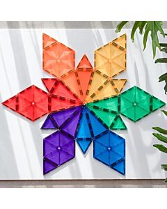 Connetix: Magnetic Tiles Geometry Pack 30 Pieces 