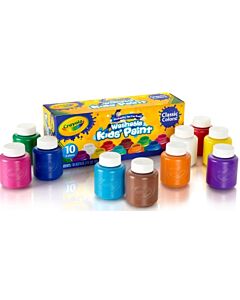 Crayola Washable Kids' Paint 10 colors 59ml - 20% OFF!!