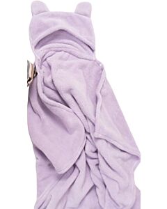 Emperor Baby: Baby Hooded Towel (Purple)
