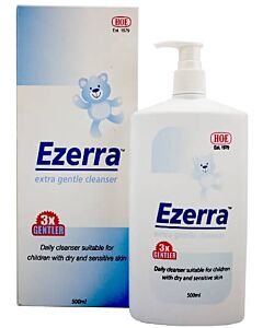 Ezerra Extra Gentle Cleanser 500ml with Pump