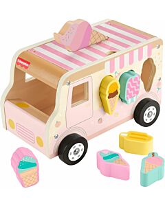 Fisher-Price: Wooden Ice Cream Shape Sorter Set