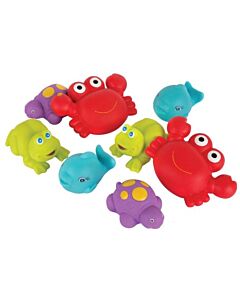Playgro: Floating Sea Friends (Fully Sealed) (NEW 7 pc) - RM10 OFF!!