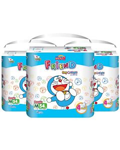 Goo.N Friend Pants - M54 (7-12kg) x 3 packs