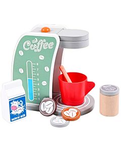 Funny Kid's: Wooden Coffee Machine Set