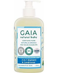 GAIA: 2-in-1 Shampoo & Conditioner 500ml