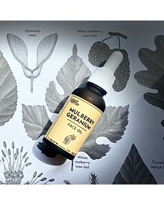 Plantsense: Mulberry Geranium Face Oil 30ml
