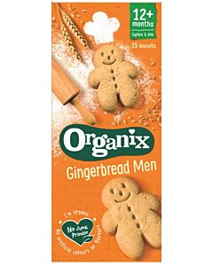 Organix Goodies Gingerbread Men Biscuits 135g (12+ Months)