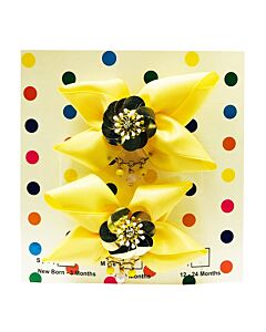 Bows & Blings: Cherry Blossom Collection - Yellow (Hand crafted!)