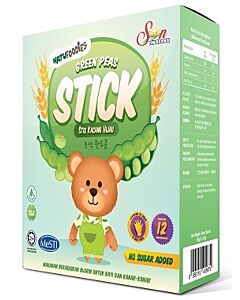 Natufoodies: Green Peas Stick 50g (10g x 5 packets) - 10% OFF!!