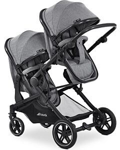 Hauck: Atlantic Twin Stroller (Grey) - 20% OFF!! [PREORDER]