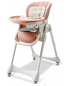 CHILUX Grow V Baby High Chair (6+ months) - Pink