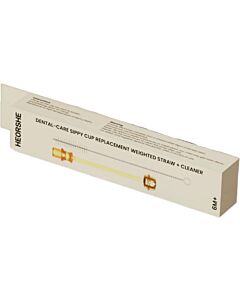 He or She: Dental-Care Sippy Cup Replacement Straw + Cleaner Stage 1 (6M+)