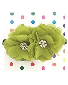 Bows & Blings: Balsam Collection - Olive - M(16") (from 4 - 9 months)