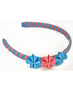 Bows & Blings: Mini Poppies Collection - Blue Coral