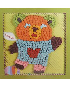 DIY Paper Art - Bear
