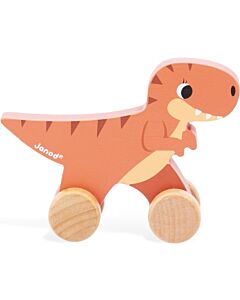 Janod: Push-along Dinos (T-Rex)