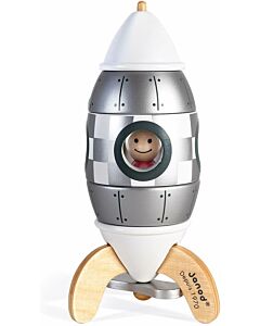 Janod: Silver Magnetic Rocket Kit
