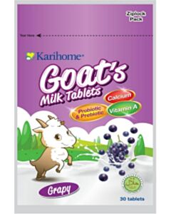 Karihome Goat's Milk Tablet (Probiotic & Prebiotic) 30 tablets | Grapy