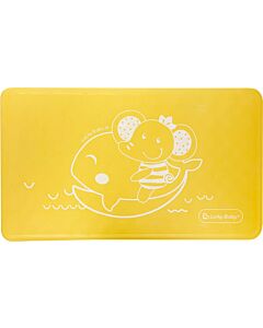 Lucky Baby: Non-Slip Suction Bath Mat (Yellow)