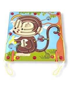 Funny Kid's: Animal Magnetic Maze - Monkey - 10% OFF!!