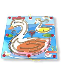 Funny Kid's: Animal Magnetic Maze - Swan - 10% OFF!!