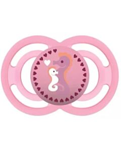 MAM: Pacifier - PERFECT | 16+ Months | Single - Pink seahorse - 10% OFF!!