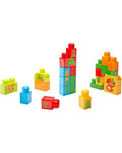 Mega Bloks: Stacking Snacks - Fruits and Veggies (30pcs)