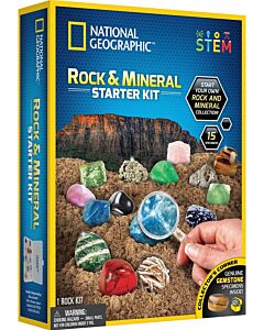 National Geographic: Rock & Mineral Starter Kit