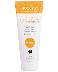 MooGoo: Natural Soothing MSM Moisturiser 200gm - 10% OFF!!