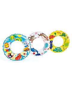 Intex: Ocean Reef Transparent Rings - 24inch (Ages 6-10) (1 Piece)- 15% OFF!! 