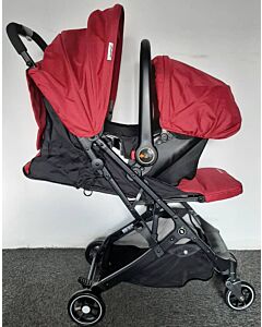 [PRE-ORDER] Halford: Concerto Travel System Stroller (Red) (Birth to 18kg)
