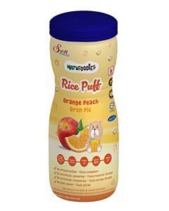 Natufoodies: Orange Peach Rice Puff 60g - 10% OFF!!