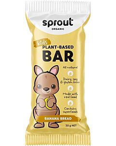 Sprout Organic: Kids Plant-Based Bar [12M+] 30g (Banana Bread)
