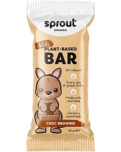 Sprout Organic: Kids Plant-Based Bar [12M+] 30g (Choc Brownie)