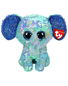 Ty Beanie Boos: Stuart - Elephant (Sequins)