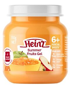 Heinz: Summer Fruits Gel 110g (From 6+ Months)