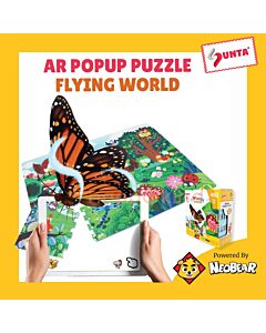 Sunta: Heat Transferred Printed AR Popup Puzzle | Flying World - 20% OFF!!