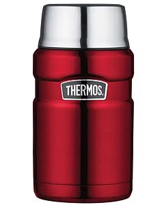 Thermos: Vacuum Insulated Stainless Steel King Food Jar 710ml (Wine Red) (SK3022) - 22% OFF!!