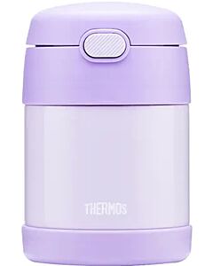 Thermos One-Push Food Jar with Spoon 290ml (Lavender)