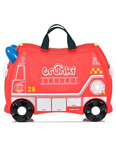 Trunki Ride-On Little Luggage for Little People - Frank Firetruck - 15% OFF! 
